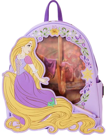 Mini sac à dos Raiponce Lenticulaire Loungefly