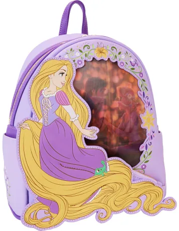 Mini sac à dos Raiponce Lenticulaire Loungefly