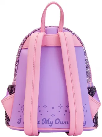 Mini sac à dos Raiponce Sequin Glow Loungefly