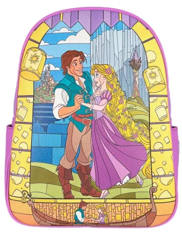 Mini sac à dos Raiponce Vitrail Loungefly