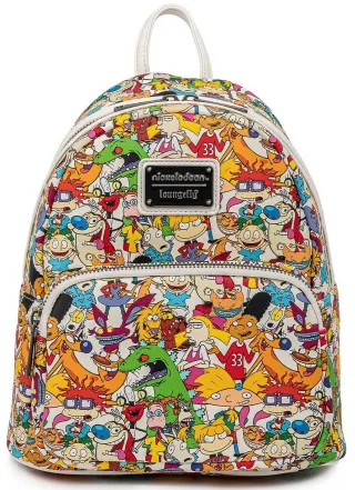 Mini sac à dos Razmoket Rewind Gang Impression Intégrale Loungefly