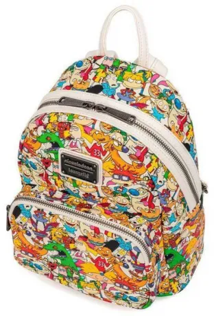 Mini sac à dos Razmoket Rewind Gang Impression Intégrale Loungefly