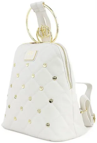 Mini sac à dos Rebel Blanc Or Loungefly