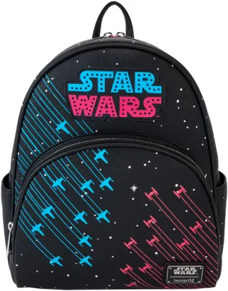 Mini sac à dos Rebels vs Empire Galactique Light Up Glow Loungefly