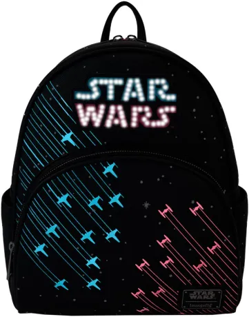 Mini sac à dos Rebels vs Empire Galactique Light Up Glow Loungefly