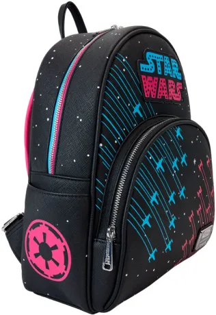Mini sac à dos Rebels vs Empire Galactique Light Up Glow Loungefly