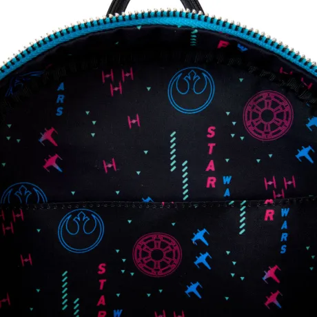 Mini sac à dos Rebels vs Empire Galactique Light Up Glow Loungefly