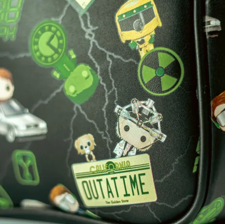 Mini sac à dos Retour vers le futur Plutonium Pop! by Loungefly Loungefly