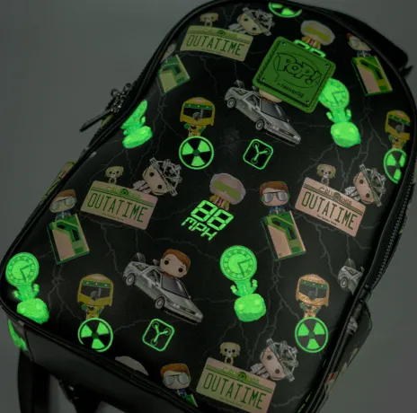 Mini sac à dos Retour vers le futur Plutonium Pop! by Loungefly Loungefly