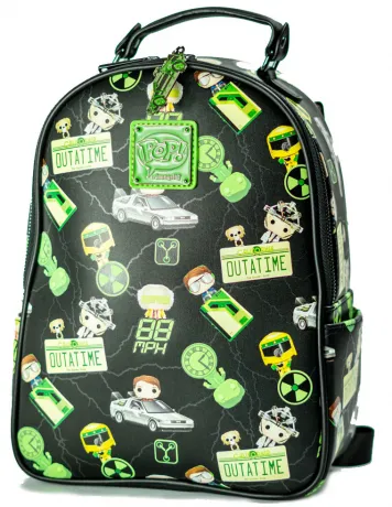 Mini sac à dos Retour vers le futur Plutonium Pop! by Loungefly Loungefly