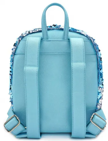 Mini sac à dos réversible Elsa Sequin Loungefly