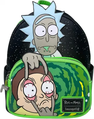 Mini sac à dos Rick et Morty Glow Loungefly