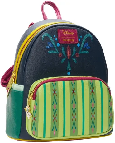 Mini sac à dos Robe verte de la Princesse Anna Cosplay Loungefly