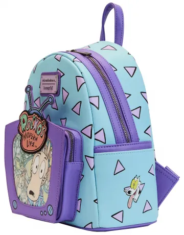 Mini sac à dos Rocko&#039;s Modern Life TV Lenticulaire Loungefly