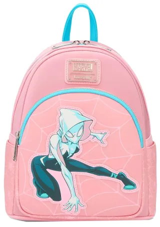 Mini sac à dos Rose Spider-Gwen Toile Loungefly