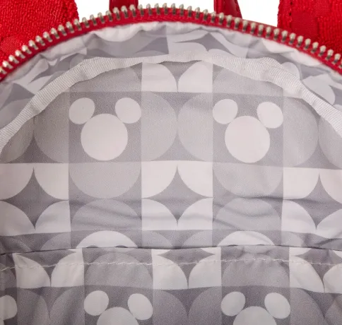 Mini sac à dos Rouge et porte-monnaie Mickey Mouse Loungefly