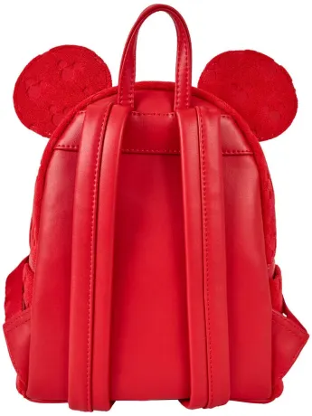Mini sac à dos Rouge et porte-monnaie Mickey Mouse Loungefly