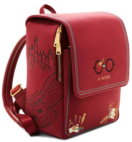 Mini sac à dos Rouge Lunettes Loungefly