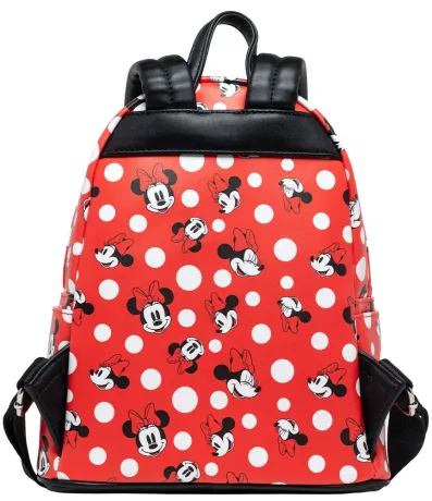 Mini sac à dos Rouge Minnie Mouse à Pois Impression Intégrale Loungefly