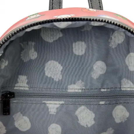 Mini sac à dos Rouge Personnages Harry Potter Chibi Impression Intégrale Loungefly