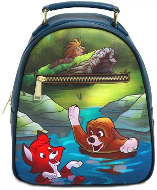 Mini sac à dos Rox et Rouky dans l&#039;Eau Loungefly