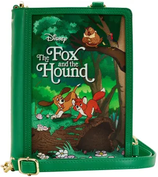 Sac à bandoulière convertible Livre Classique Rox et Rouky Loungefly