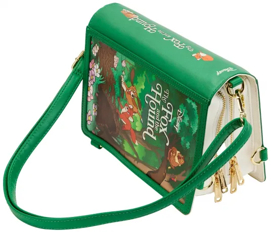 Sac à bandoulière convertible Livre Classique Rox et Rouky Loungefly