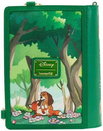 Sac à bandoulière convertible Livre Classique Rox et Rouky Loungefly