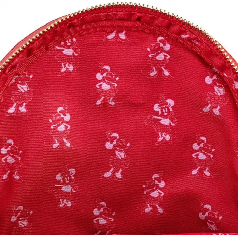 Mini sac à dos &amp; Sac Banane Minnie Nœud Rose Loungefly
