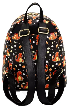 Mini sac à dos Salamèche Marguerites Impression Intégrale Loungefly