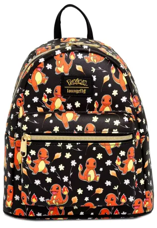 Mini sac à dos Salamèche Marguerites Impression Intégrale Loungefly