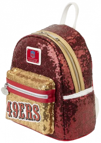 Mini sac à dos San Francisco 49ers Sequin Loungefly