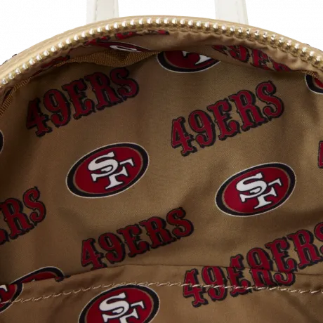 Mini sac à dos San Francisco 49ers Sequin Loungefly