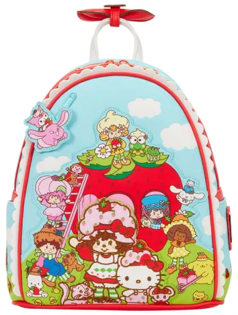 Mini sac à dos Sanrio Hello Kitty x Charlotte aux Fraises Parfumé Loungefly