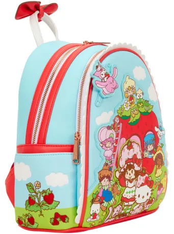 Mini sac à dos Sanrio Hello Kitty x Charlotte aux Fraises Parfumé Loungefly