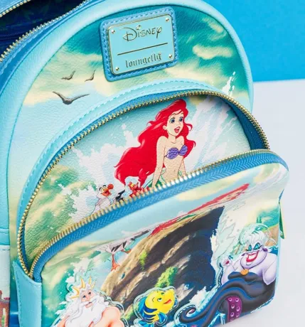 Mini sac à dos Scène Ariel Loungefly