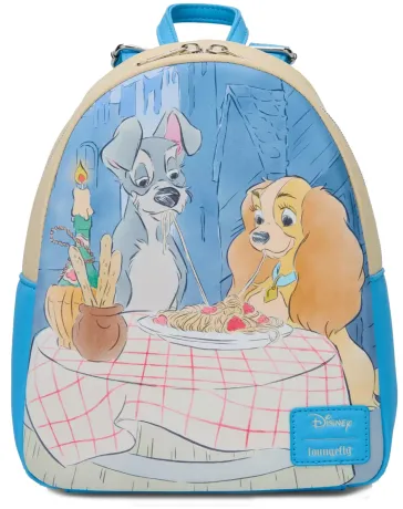 Mini sac à dos Scène du Spaghetti Loungefly
