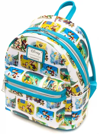 Mini sac à dos Scènes du Livre d&#039;Or de Pinocchio Loungefly