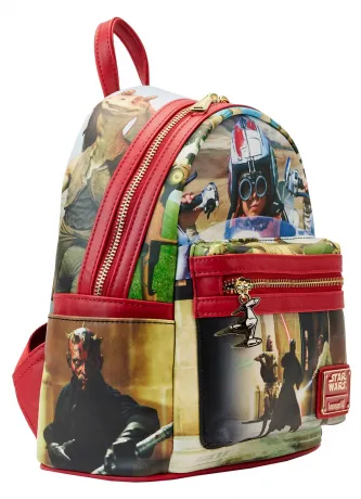 Mini sac à dos La Menace fantôme Scènes Loungefly