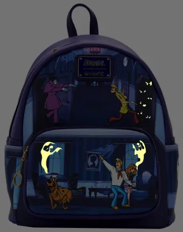Mini sac à dos Glow la Chasse aux Monstres Scènes Loungefly