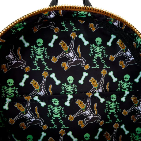 Mini sac à dos Scooby-Doo Squelette Cosplay Glow Loungefly