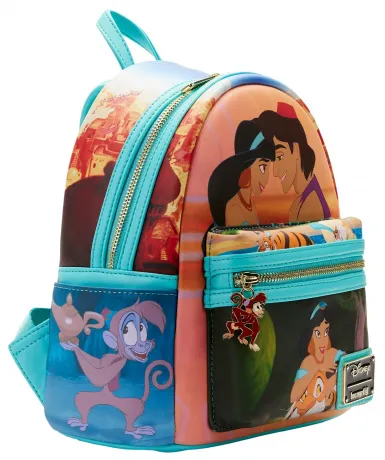 Mini sac à dos Jasmine Princesse Scène Loungefly