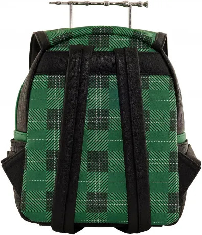 Mini sac à dos Serpentard avec Baguette Magique Loungefly