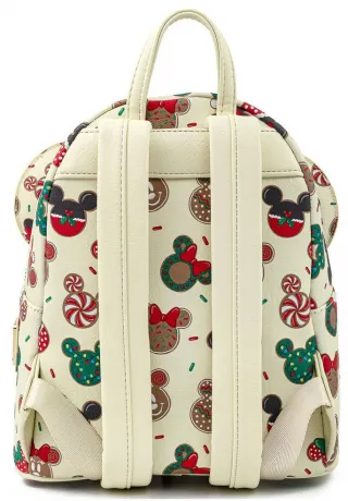 Mini sac à dos + Serre-tête Mickey et Minnie Mouse Biscuits de Noël Loungefly