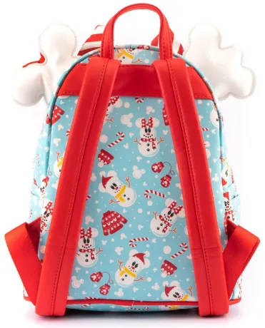 Mini sac à dos + Serre-tête Mickey et Minnie Snowman Loungefly
