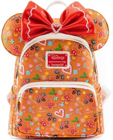 Mini sac à dos + Serre-tête Pain d&#039;épices Mickey et Minnie Loungefly