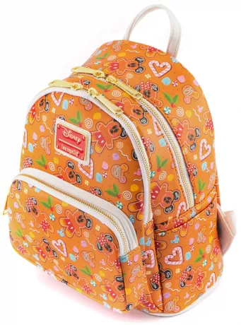 Mini sac à dos + Serre-tête Pain d&#039;épices Mickey et Minnie Loungefly