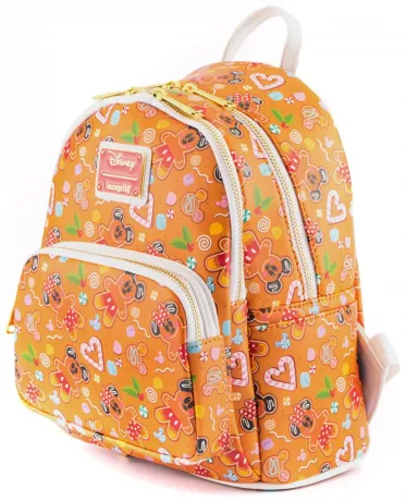 Mini sac à dos + Serre-tête Pain d&#039;épices Mickey et Minnie Loungefly