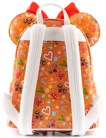 Mini sac à dos + Serre-tête Pain d&#039;épices Mickey et Minnie Loungefly