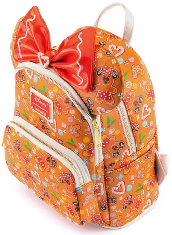 Mini sac à dos + Serre-tête Pain d&#039;épices Mickey et Minnie Loungefly